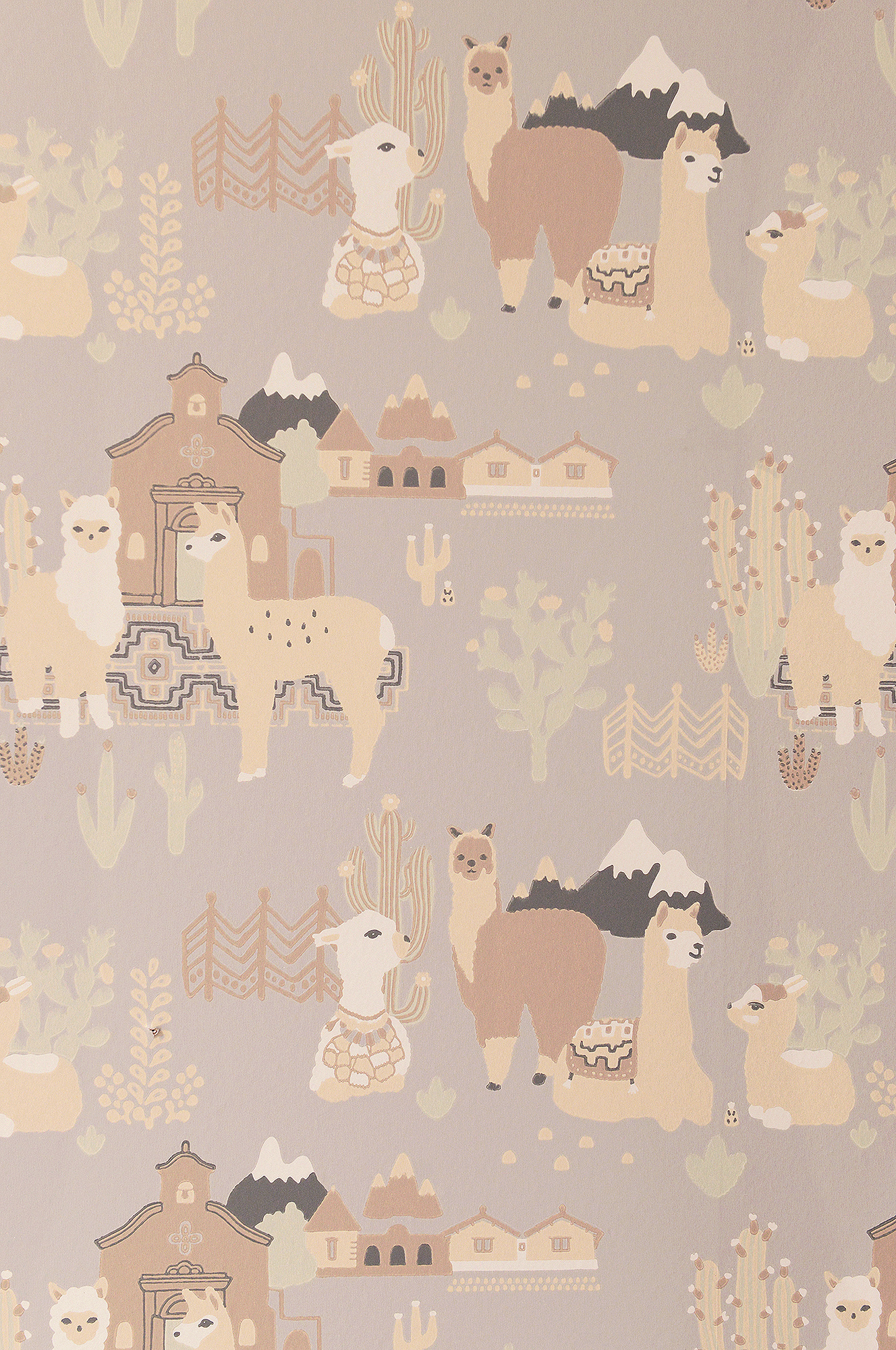 Lama Village, Soft Grey, Majvillan